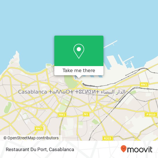 Restaurant Du Port map