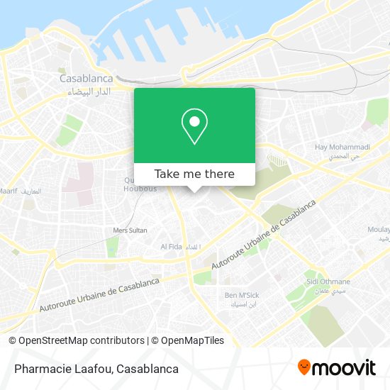 Pharmacie Laafou map