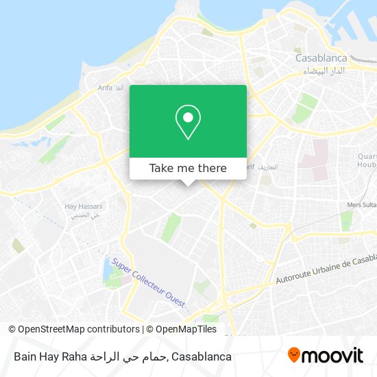 Bain Hay Raha حمام حي الراحة map