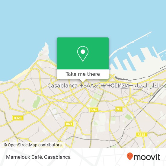 Mamelouk Café map