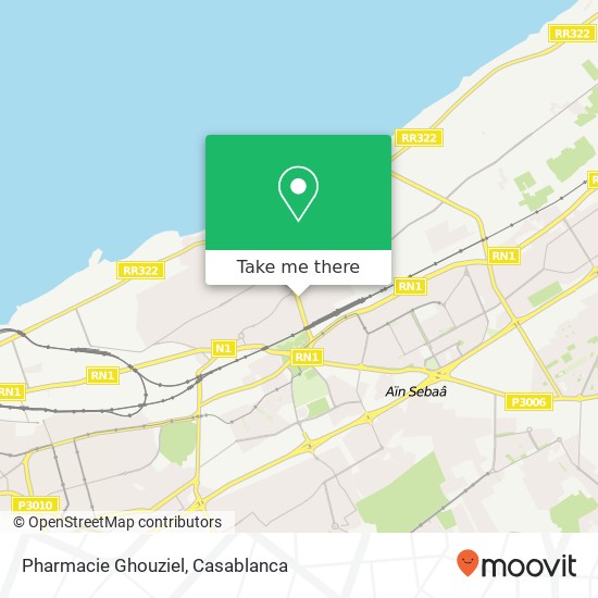 Pharmacie Ghouziel map