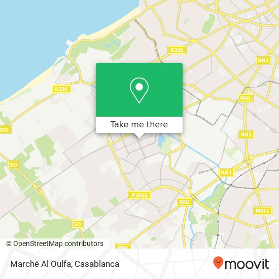 Marché Al Oulfa map