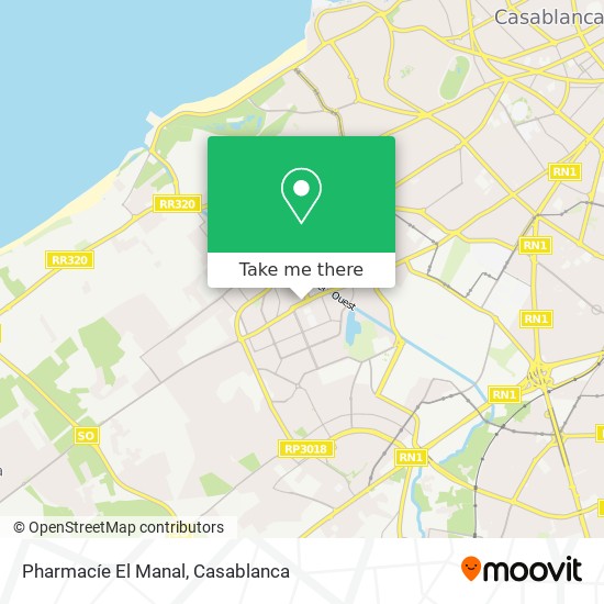 Pharmacíe El Manal map