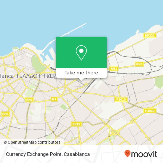 Currency Exchange Point map