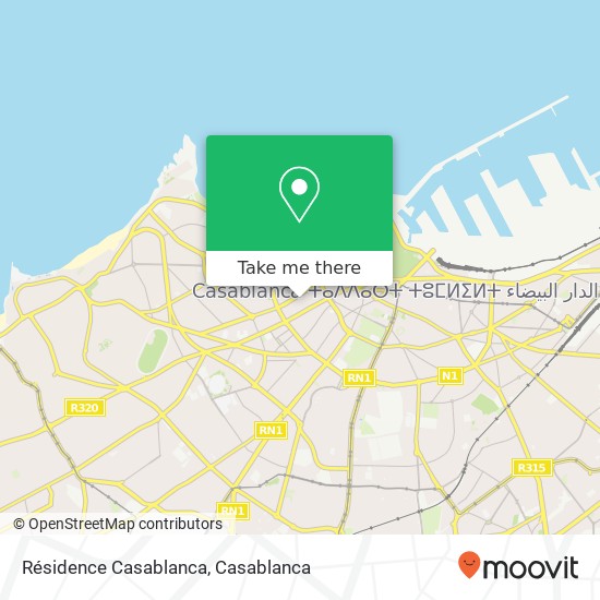 Résidence Casablanca plan