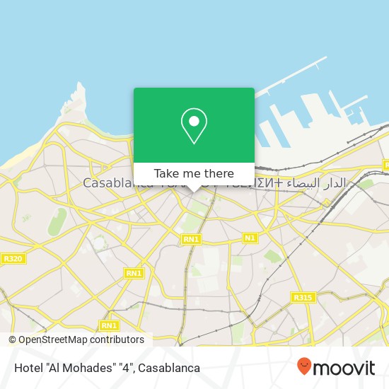 Hotel "Al Mohades" "4" map