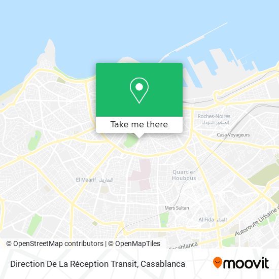 Direction De La Réception Transit map