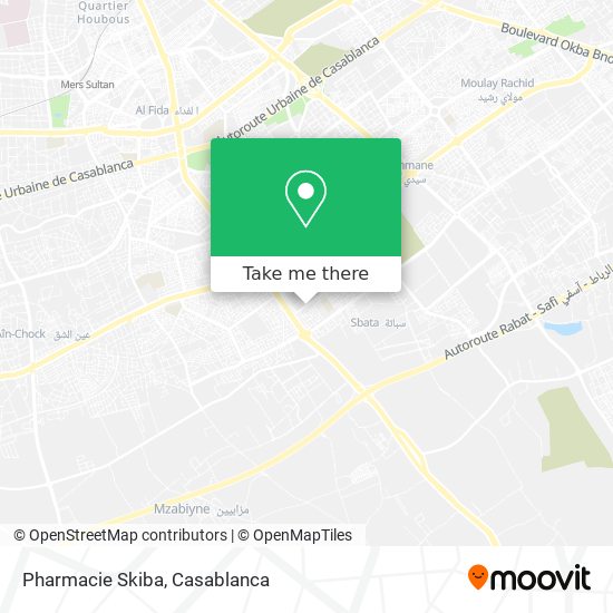 Pharmacie Skiba map