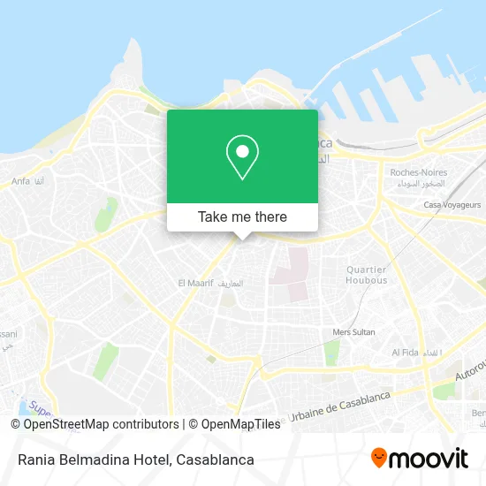 Rania Belmadina Hotel map
