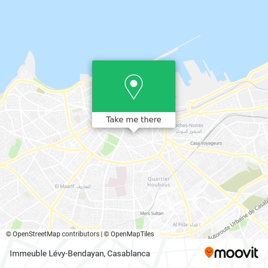 Immeuble Lévy-Bendayan map