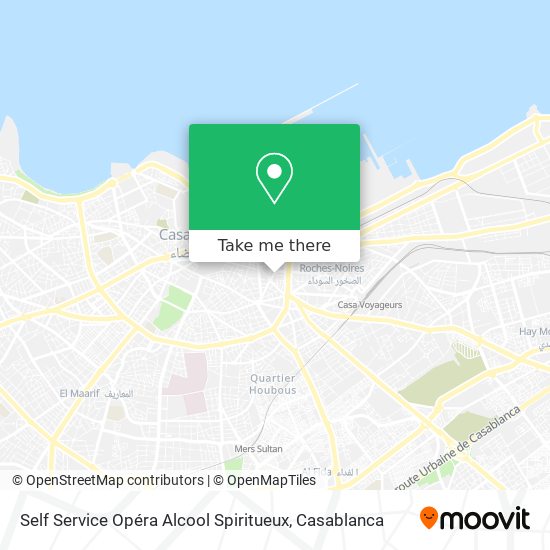 Self Service Opéra Alcool Spiritueux map