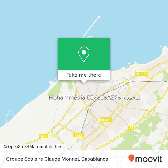 Groupe Scolaire Claude Monnet map