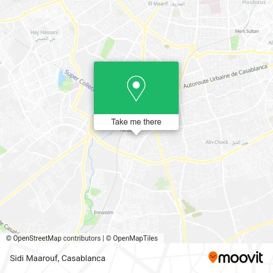 Sidi Maarouf map