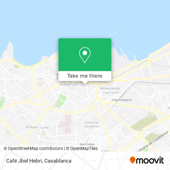 Café Jbel Hebri map