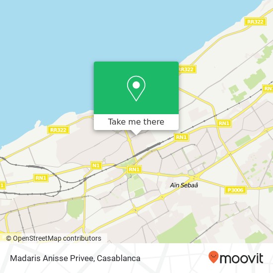 Madaris Anisse Privee map