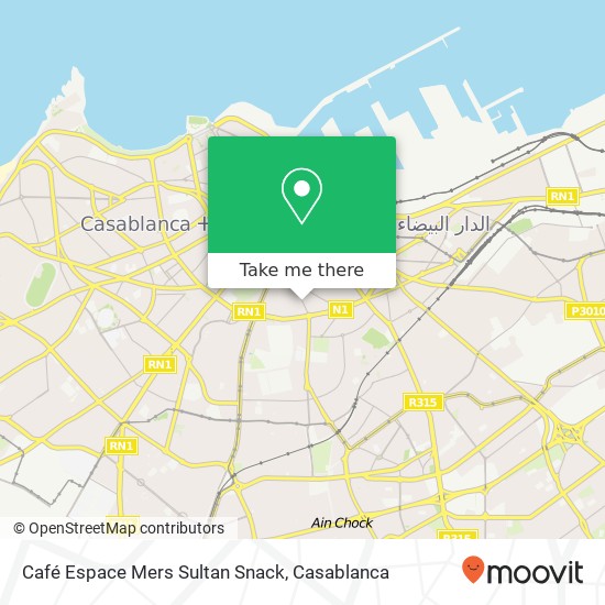 Café Espace Mers Sultan Snack map