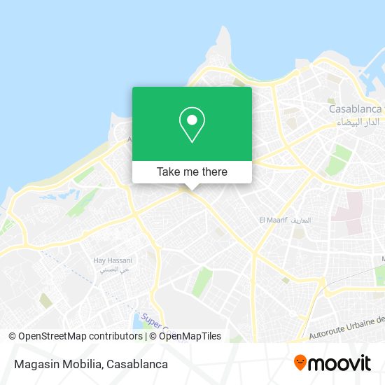 Magasin Mobilia map