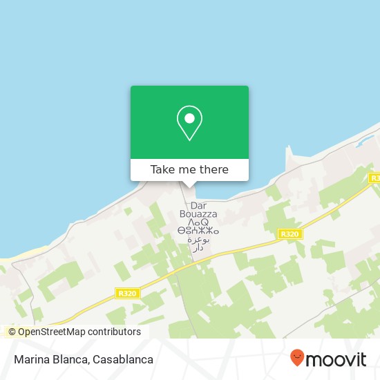 Marina Blanca map