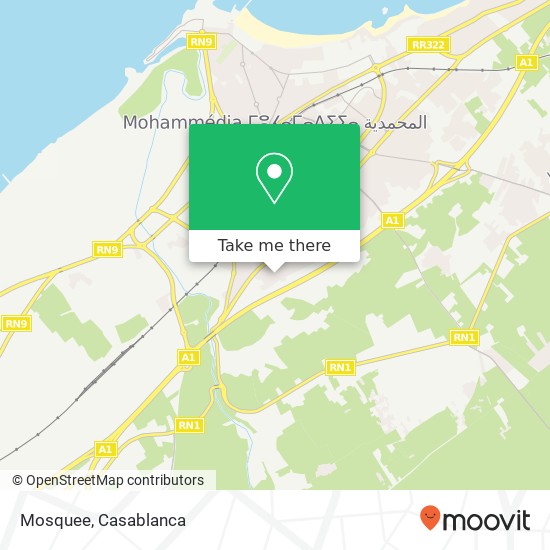 Mosquee map