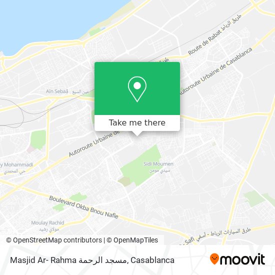 Masjid Ar- Rahma مسجد الرحمة map