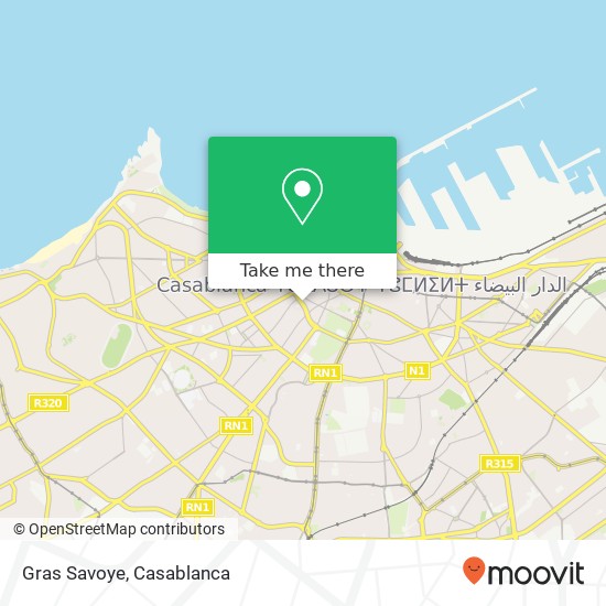Gras Savoye map