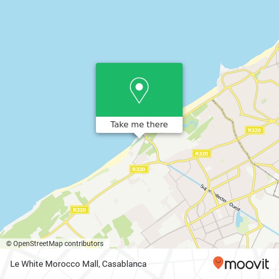 Le White Morocco Mall map