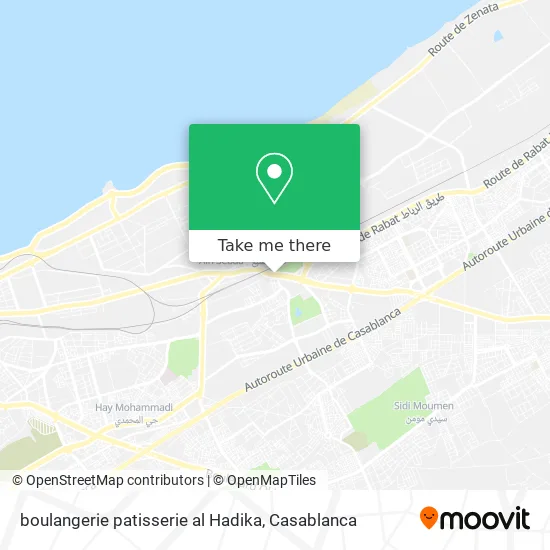 boulangerie patisserie al Hadika map