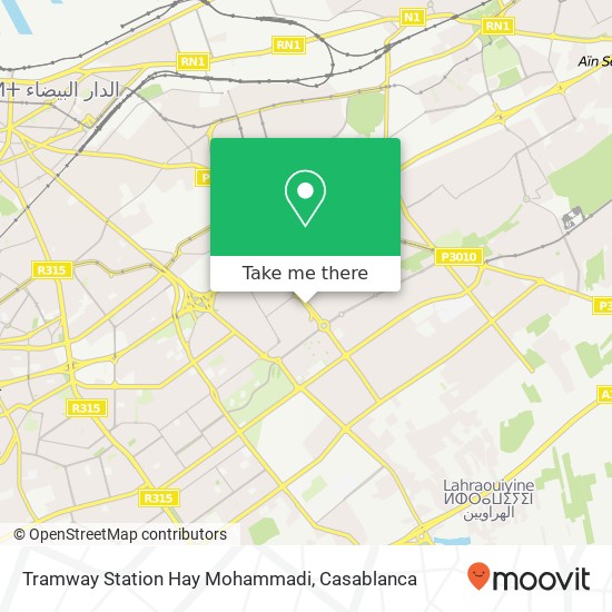 Tramway Station Hay Mohammadi map