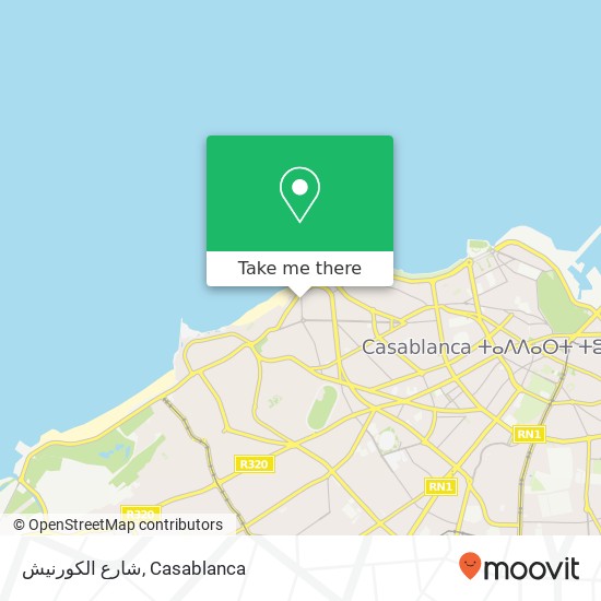 شارع الكورنيش map