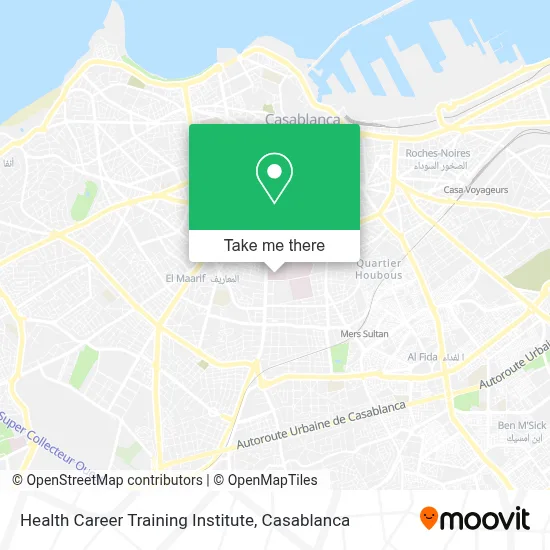 Health Career Training Institute map