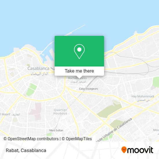 Rabat map