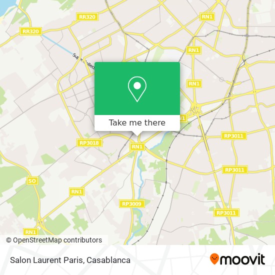 Salon Laurent Paris map