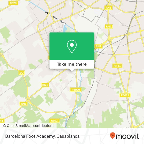 Barcelona Foot Academy map