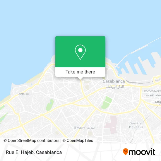 Rue El Hajeb map