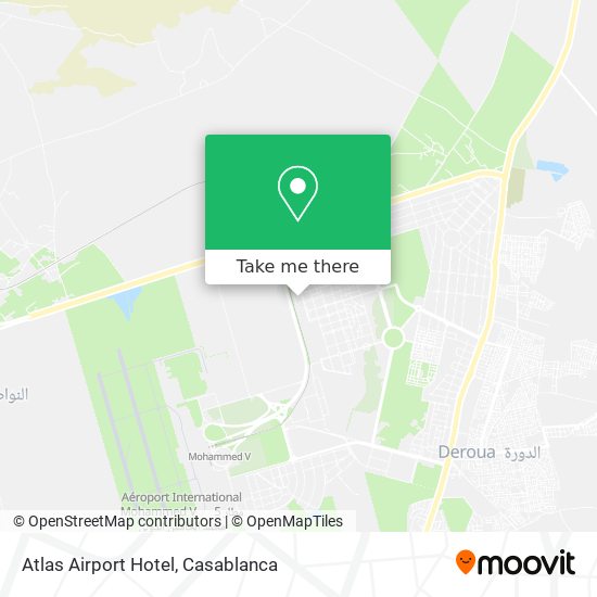 Atlas Airport Hotel map