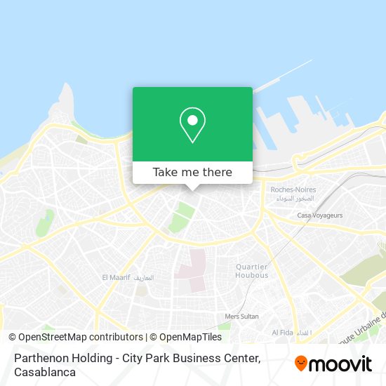 Parthenon Holding - City Park Business Center map