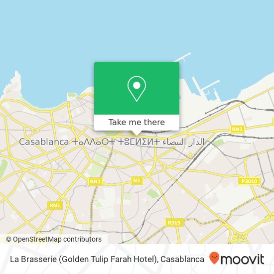 La Brasserie (Golden Tulip Farah Hotel) map
