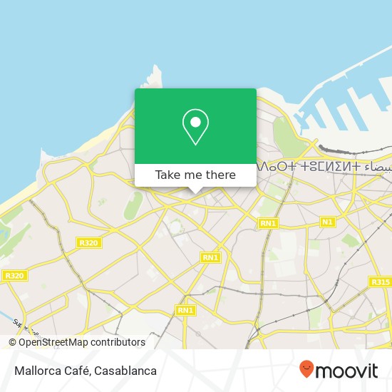 Mallorca Café map