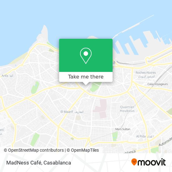 MadNess Café map
