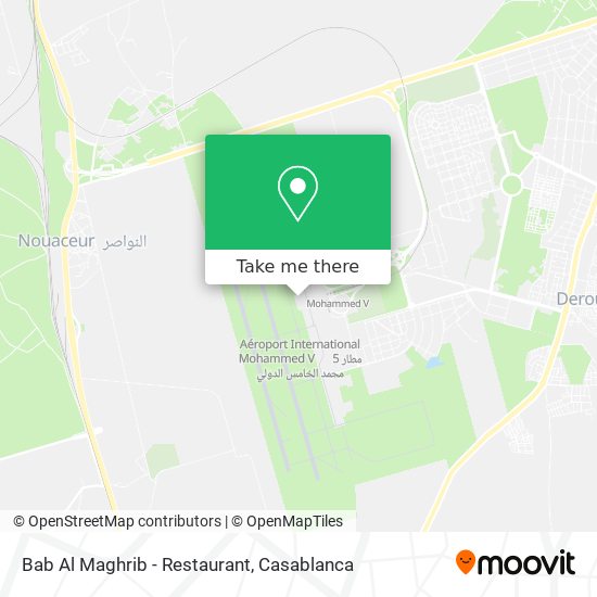 Bab Al Maghrib - Restaurant map