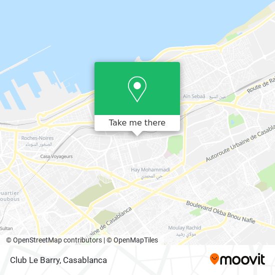 Club Le Barry map