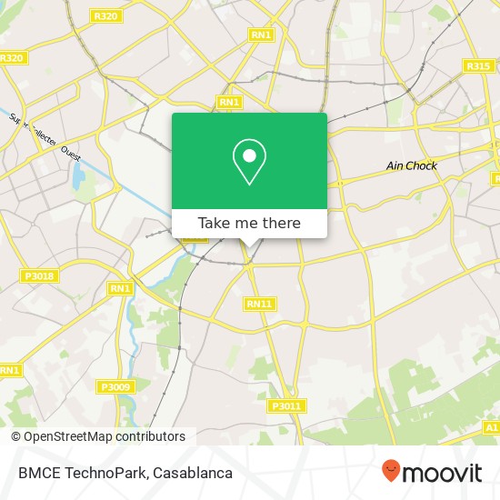 BMCE TechnoPark map