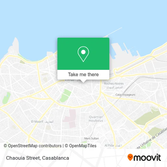Chaouia Street map