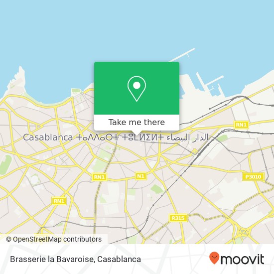 Brasserie la Bavaroise map