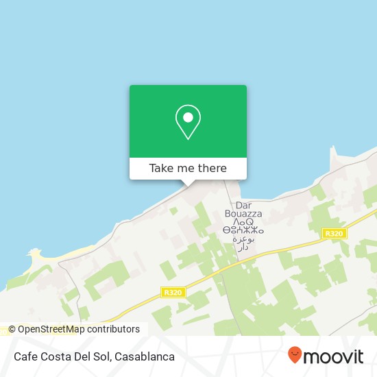 Cafe Costa Del Sol map