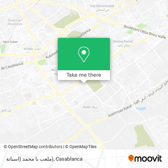 ملعب با محمد (اسباتة) map