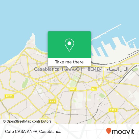 Café CASA ANFA map