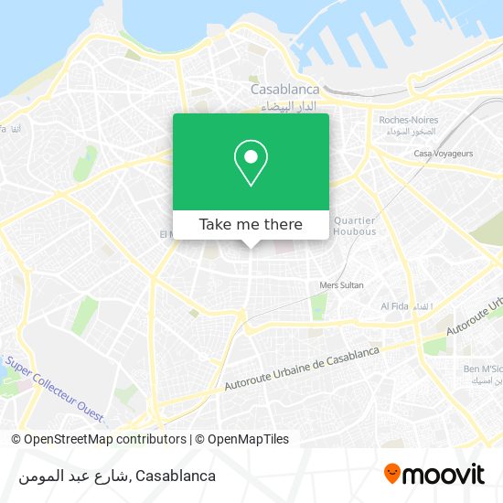 شارع عبد المومن map
