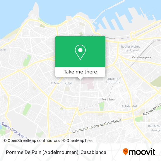 Pomme De Pain (Abdelmoumen) map