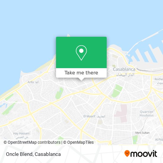 Oncle Blend map